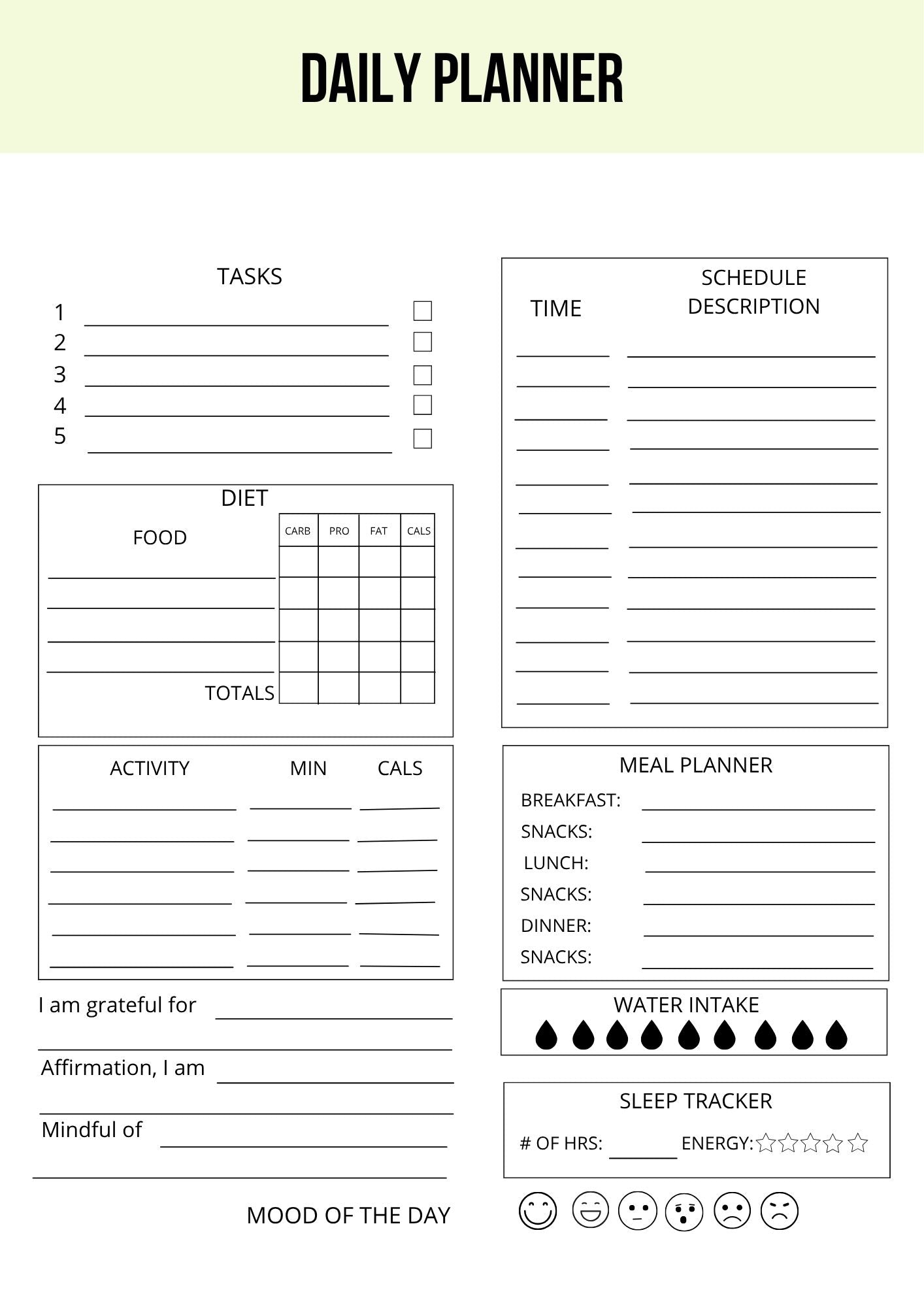 Ultimate Nutrition Planner Bundle