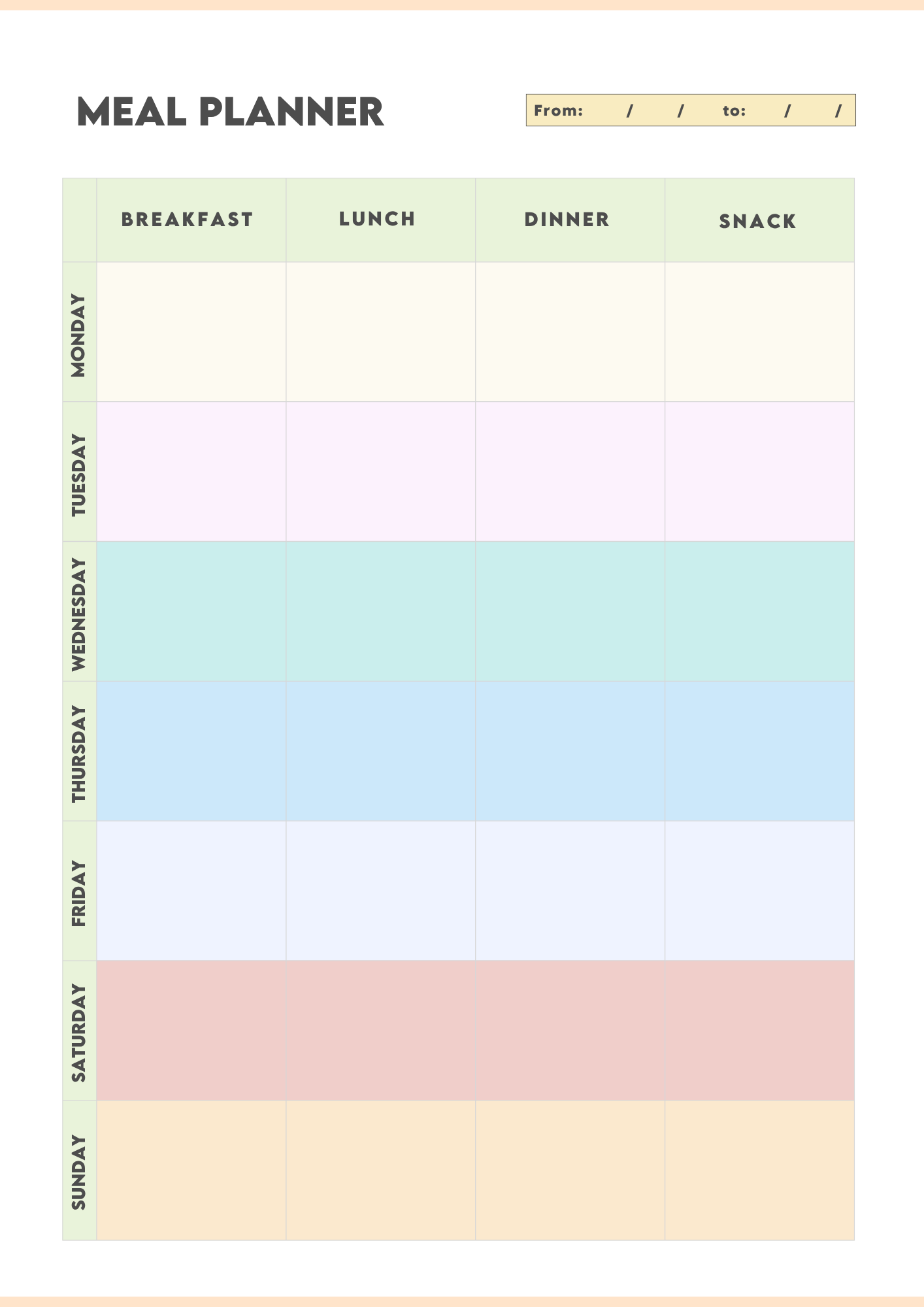 Ultimate Nutrition Planner Bundle