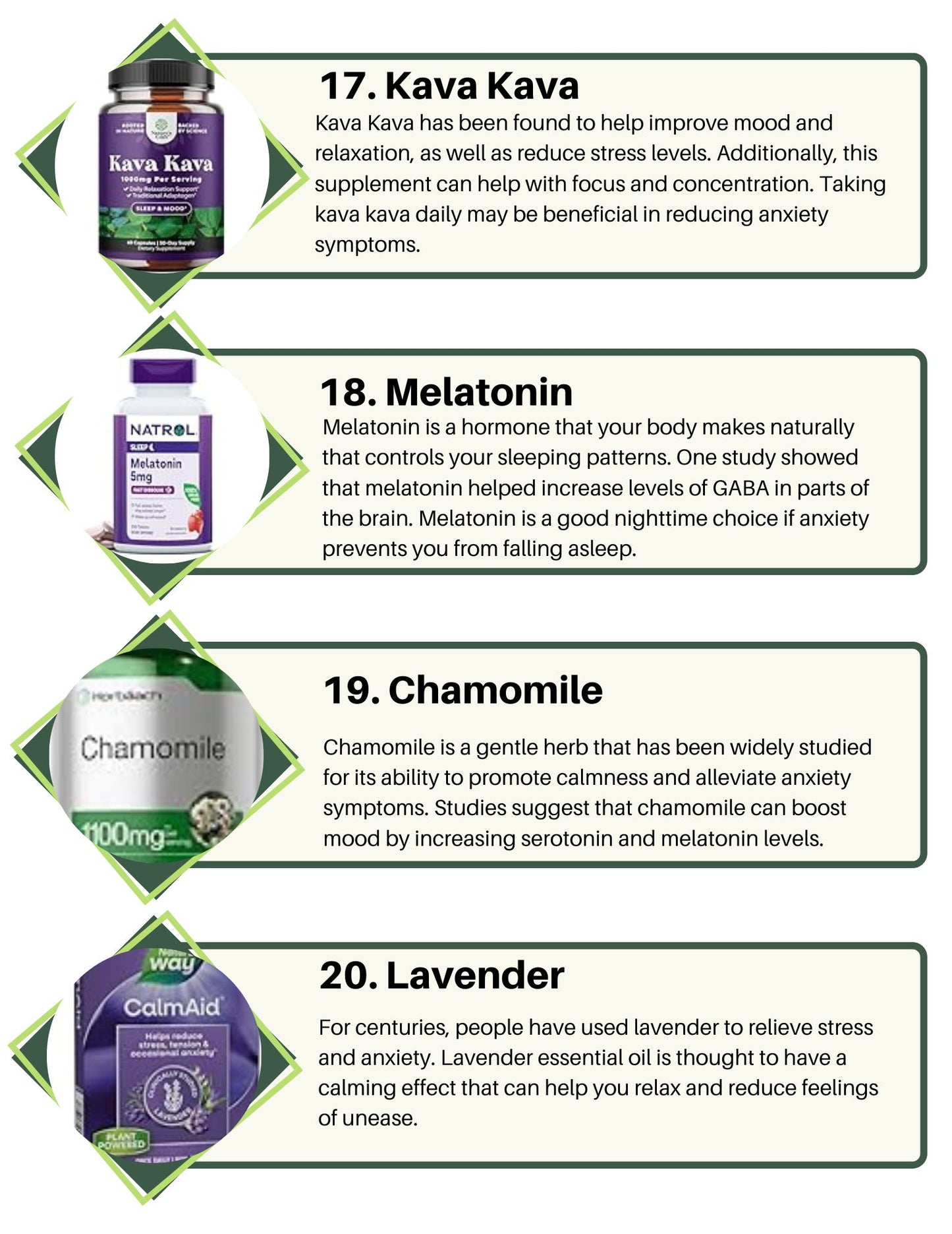 Vitamin Guide for Anxiety