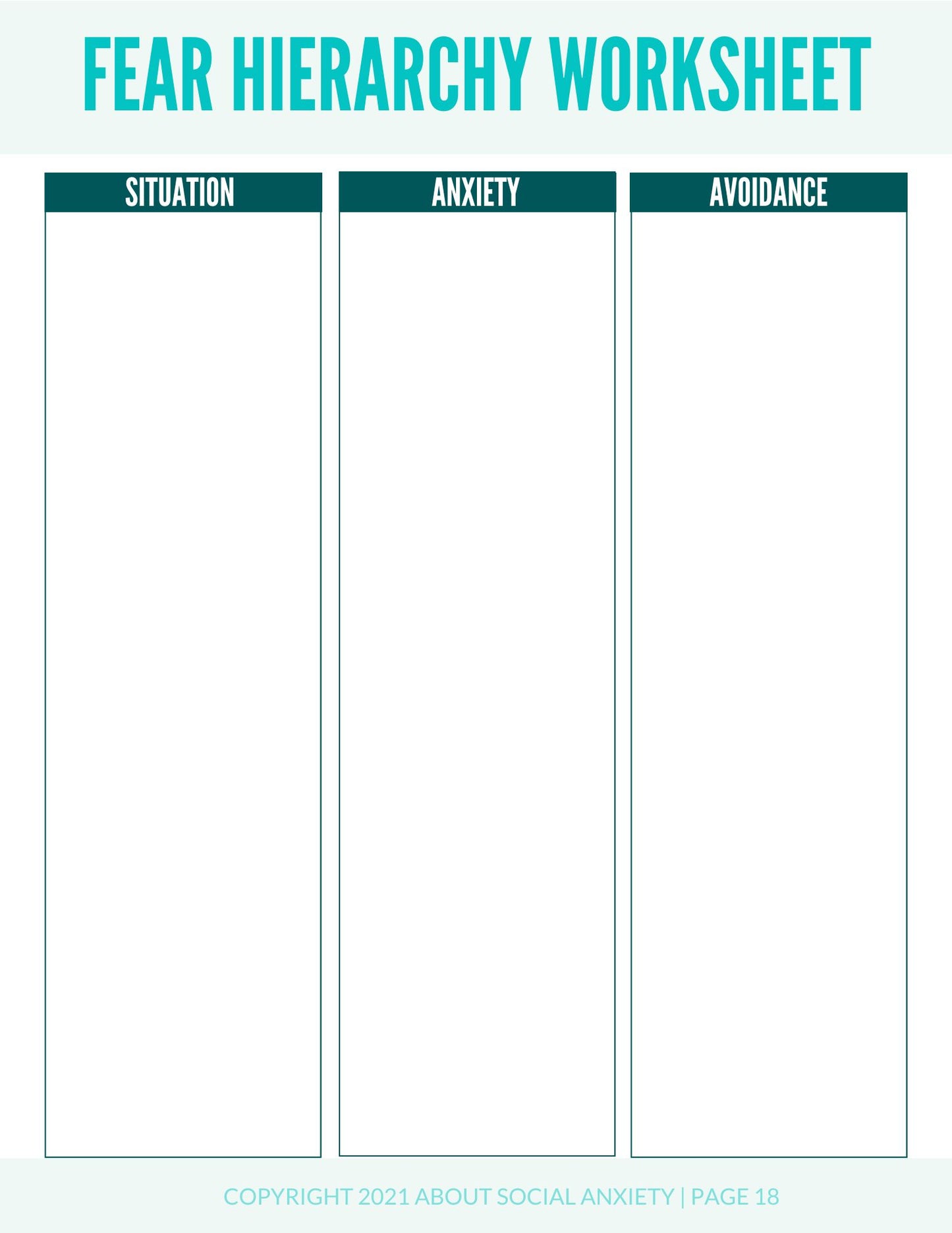 Cognitive-Behavioral Workbook for Social Anxiety